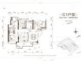 蓝光雍锦半岛_4室2厅2卫 建面138平米