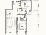 合生上观国际_2室2厅1卫 建面82平米