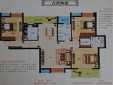 上坤绿城_3室2厅2卫 建面117平米