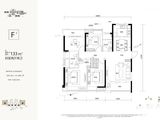 东原启城_4室2厅2卫 建面133平米