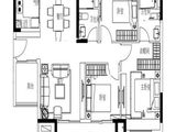 保利天汇_3室2厅2卫 建面108平米