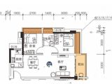 盛迪嘉光明1号_2室2厅1卫 建面71平米