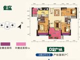 翔龙雅轩_3室2厅2卫 建面95平米