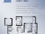 TOD温州之翼_3室2厅2卫 建面106平米