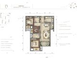 重庆合景誉峰_3室2厅2卫 建面97平米