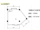 广厦水岸东方商铺_1室1厅0卫 建面157平米