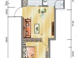 安通缘梦天地_1室1厅1卫 建面46平米