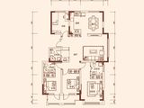 阿尔卡迪亚荣盛城_4室2厅3卫 建面149平米