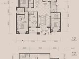 瀚林甲第_4室2厅2卫 建面177平米