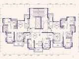 恒大中央广场_2室2厅1卫 建面88平米