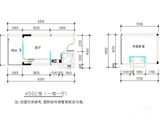 丹枫白露酒店公寓_1室1厅2卫 建面68平米