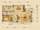 碧桂园豪园_5室2厅4卫 建面239平米