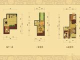 汎港观唐_叠墅户型H2建筑面积约107㎡ 建面107平米