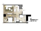 首创中心_1室1厅1卫 建面100平米