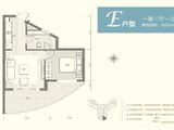 佳兆业东戴河_1室1厅1卫 建面60平米