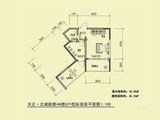 大足天正北城新都_1室0厅1卫 建面45平米