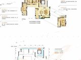 鲁能星城外滩_5室2厅4卫 建面219平米