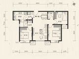 远洋琨庭_3室2厅2卫 建面100平米