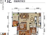 铂悦郡二期公园墅_4室2厅2卫 建面105平米