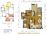 成都后花园梓桐名苑_4室2厅2卫 建面146平米