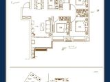 孔雀城时代北宸_3室2厅1卫 建面95平米