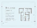 东华国樾府_3室2厅1卫 建面111平米