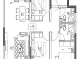 新城中骏悦隽半岛_3室2厅2卫 建面105平米