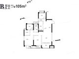 华润悦府_3室2厅2卫 建面105平米