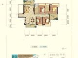 雅士林御苑_4室2厅2卫 建面141平米