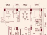 麒麟商业中心_3室2厅2卫 建面132平米