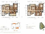 东原观天下_4室2厅2卫 建面120平米