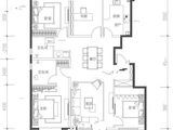 鲁商公馆_4室2厅2卫 建面142平米