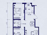 米澜国际三期_2室2厅1卫 建面94平米