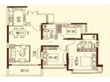 恒大海上威尼斯_3室3厅2卫 建面126平米