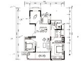 融创曼掌院墅_2室2厅2卫 建面115平米