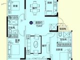 恒大悦府_3室2厅2卫 建面154平米