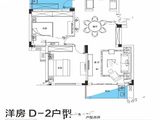 加美四季花城_2室2厅1卫 建面94平米