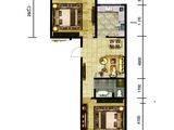 荣利海云山_2室2厅1卫 建面68平米