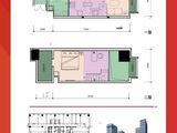 宽城中东港_1室1厅1卫 建面46平米