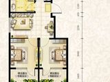 恒众欧亚菲国际温泉小镇_2室1厅1卫 建面59平米