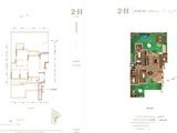 逸合中央公园_4室2厅2卫 建面131平米