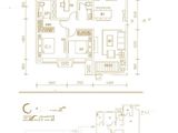 金科博翠天宸_3室2厅2卫 建面133平米