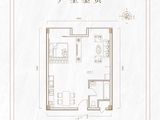 融汇中央广场_1室1厅1卫 建面79平米