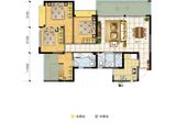 格林城市花园_4室2厅2卫 建面123平米