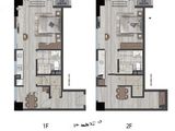 宝龙旭辉城_公寓63方户型图 建面63平米