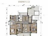 中化润达丰滨江樾城_4室2厅3卫 建面179平米