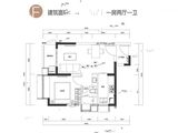 时代天境_1室2厅1卫 建面55平米