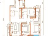 吾悦华府_3室2厅2卫 建面126平米