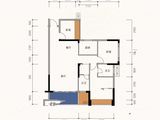 博达晴天悦2期_3室2厅2卫 建面107平米