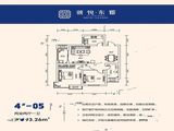 虢悦东郡_2室2厅1卫 建面93平米